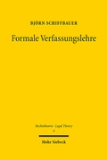 Cover: Formale Verfassungslehre - Mohr Siebeck