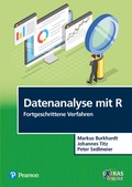 Cover: Datenanalyse mit R' Fortgeschrittene Verfahren - Pearson Studium