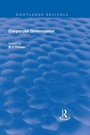 Cover: Corporate Governance - Gower Publishing Ltd