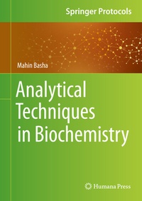 Abbildung von: Analytical Techniques in Biochemistry - Springer