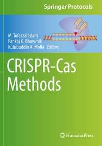 Enlarge image Cover: CRISPR-Cas Methods - Springer