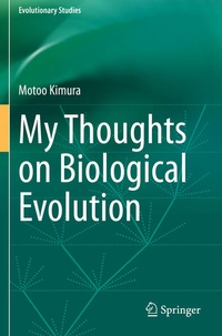 Enlarge image Cover: My Thoughts on Biological Evolution - Springer