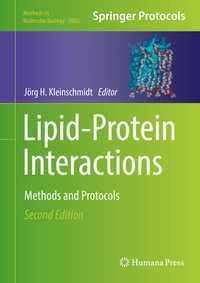 Enlarge image Cover: Lipid-Protein Interactions - Humana Press Inc.