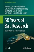 Cover: 50 Years of Bat Research - Springer