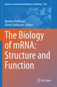 Abbildung von: The Biology of mRNA: Structure and Function - Springer