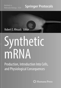 Enlarge image Cover: Synthetic mRNA - Humana Press Inc.