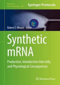 Enlarge image Cover: Synthetic mRNA - Humana Press Inc.