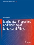 Cover: Mechanical Properties and Working of Metals and Alloys - Springer