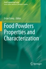 Cover: Food Powders Properties and Characterization - Springer