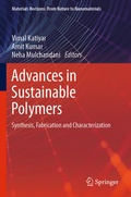 Cover: Advances in Sustainable Polymers - Springer