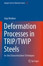 Cover: Deformation Processes in TRIP/TWIP Steels - Springer
