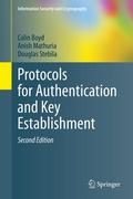 Cover: Protocols for Authentication and Key Establishment - Springer