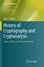 Cover: History of Cryptography and Cryptanalysis - Springer