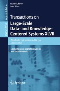 Enlarge image Cover: Transactions on Large-Scale Data- and Knowledge-Centered Systems XLVII - Springer
