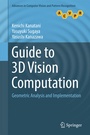 Cover: Guide to 3D Vision Computation - Springer