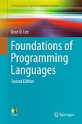 Cover: Foundations of Programming Languages - Springer