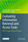 Cover: Evaluating Information Retrieval and Access Tasks - Springer