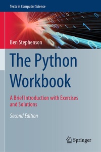 Enlarge image Cover: The Python Workbook - Springer