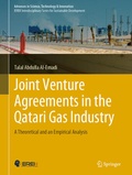 Cover: Joint Venture Agreements in the Qatari Gas Industry - Springer