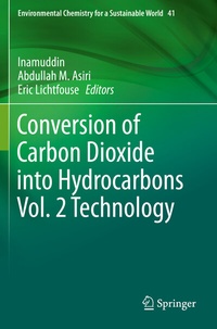 Abbildung von: Conversion of Carbon Dioxide into Hydrocarbons Vol. 2 Technology - Springer