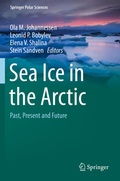 Cover: Sea Ice in the Arctic - Springer
