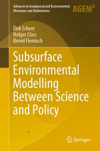 Enlarge image Cover: Subsurface Environmental Modelling Between Science and Policy - Springer