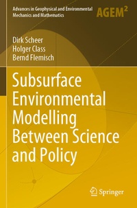 Enlarge image Cover: Subsurface Environmental Modelling Between Science and Policy - Springer