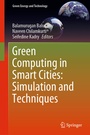 Cover: Green Computing in Smart Cities: Simulation and Techniques - Springer