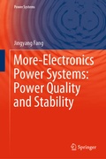 Cover: More-Electronics Power Systems: Power Quality and Stability - Springer