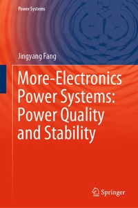 Enlarge image Cover: More-Electronics Power Systems: Power Quality and Stability - Springer