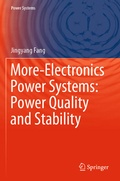 Cover: More-Electronics Power Systems: Power Quality and Stability - Springer