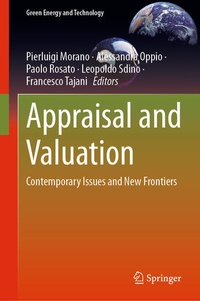 Enlarge image Cover: Appraisal and Valuation - Springer