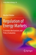 Cover: Regulation of Energy Markets - Springer
