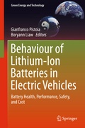 Cover: Behaviour of Lithium-Ion Batteries in Electric Vehicles - Springer