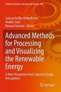 Enlarge image Cover: Advanced Methods for Processing and Visualizing the Renewable Energy - Springer