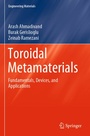 Cover: Toroidal Metamaterials - Springer