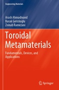 Cover: Toroidal Metamaterials - Springer