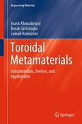 Cover: Toroidal Metamaterials - Springer