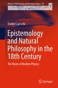 Cover: Epistemology and Natural Philosophy in the 18th Century - Springer