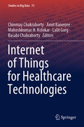 Cover: Internet of Things for Healthcare Technologies - Springer