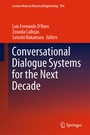 Cover: Conversational Dialogue Systems for the Next Decade - Springer
