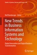 Cover: New Trends in Business Information Systems and Technology - Springer