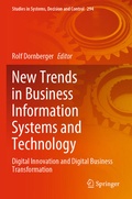 Cover: New Trends in Business Information Systems and Technology - Springer