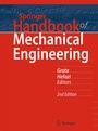 Cover: Springer Handbook of Mechanical Engineering - Springer