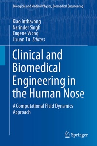 Enlarge image Cover: Clinical and Biomedical Engineering in the Human Nose - Springer