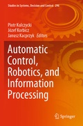 Cover: Automatic Control, Robotics, and Information Processing - Springer