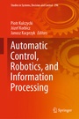 Cover: Automatic Control, Robotics, and Information Processing - Springer