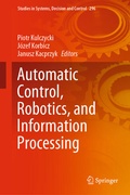 Cover: Automatic Control, Robotics, and Information Processing - Springer