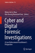 Cover: Cyber and Digital Forensic Investigations - Springer