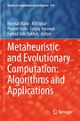 Cover: Metaheuristic and Evolutionary Computation: Algorithms and Applications - Springer